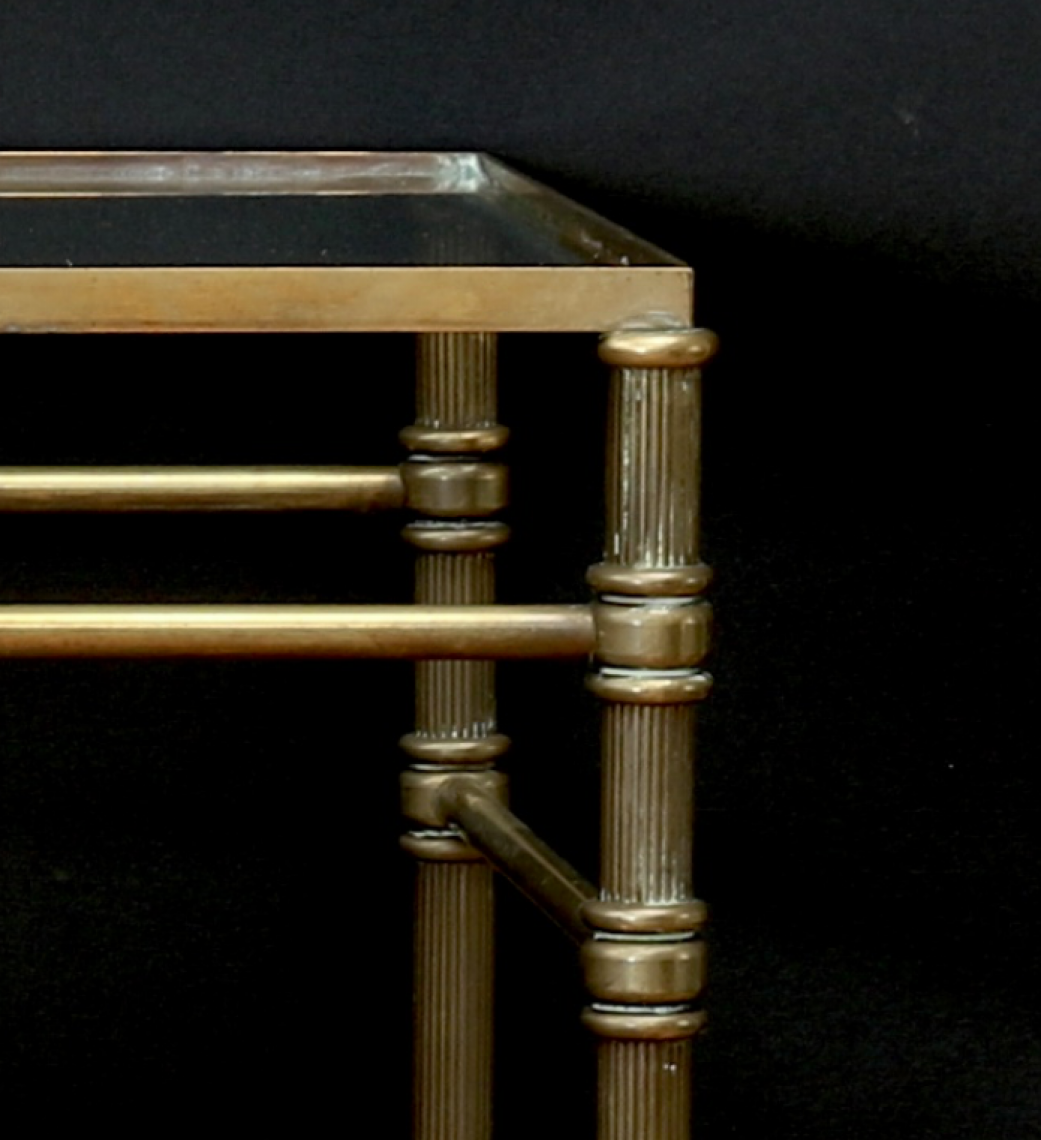 A French Brass Drinks Trolley